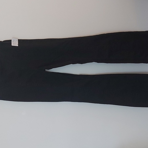 NWT Free People Slim Pull On Flare Leg Jeans Worn Black Size 28 - Picture 4 of 8